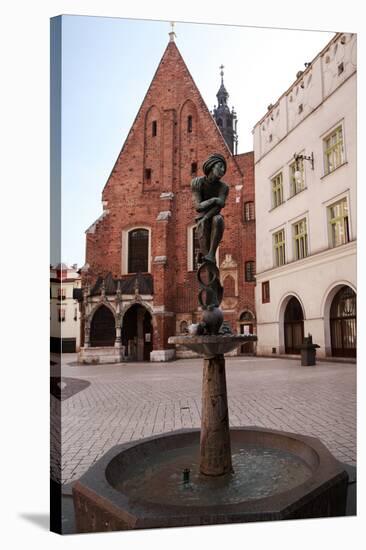 Krakow Student Monument-debstheleo-Stretched Canvas