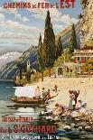 Suisse et Italie Par le St. Gothard, 1907-Krallt-Laminated Giclee Print