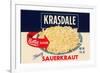 Krasdale Fancy Sauerkraut-null-Framed Premium Giclee Print