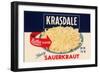 Krasdale Fancy Sauerkraut-null-Framed Art Print