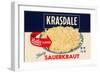 Krasdale Fancy Sauerkraut-null-Framed Art Print