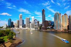 Brisbane River and City, Queensland-kraskoffphotos-Photographic Print