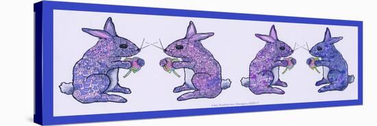 Krasner Bunnies-Lisa Katharina-Stretched Canvas