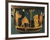 Krater with Scene of Illusion-null-Framed Giclee Print