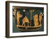 Krater with Scene of Illusion-null-Framed Giclee Print