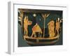Krater with Scene of Illusion-null-Framed Giclee Print