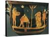 Krater with Scene of Illusion-null-Stretched Canvas
