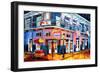 Krazy  Korner on Bourbon Street-Diane Millsap-Framed Art Print