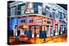 Krazy  Korner on Bourbon Street-Diane Millsap-Stretched Canvas