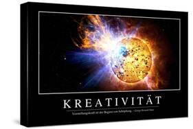 Kreativität: Motivationsposter Mit Inspirierendem Zitat-null-Stretched Canvas