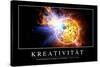 Kreativität: Motivationsposter Mit Inspirierendem Zitat-null-Stretched Canvas