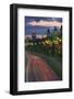 Kremlevskaya Nab at Dusk-Jon Hicks-Framed Photographic Print