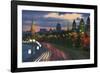 Kremlevskaya Nab at Dusk-Jon Hicks-Framed Photographic Print