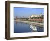 Kremlin and Moskva River, Moscow, Russia-Ivan Vdovin-Framed Photographic Print