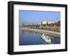 Kremlin and Moskva River, Moscow, Russia-Ivan Vdovin-Framed Photographic Print