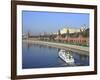 Kremlin and Moskva River, Moscow, Russia-Ivan Vdovin-Framed Photographic Print