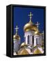 Kremlin, Annunciation Cathedral, Moscow, Russia-Steve Vidler-Framed Stretched Canvas