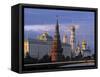 Kremlin, Moscow, Russia-Jon Arnold-Framed Stretched Canvas