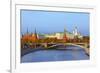 Kremlin on Sunset - Autumn in Moscow Russia-Nik_Sorokin-Framed Premium Photographic Print