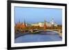 Kremlin on Sunset - Autumn in Moscow Russia-Nik_Sorokin-Framed Photographic Print