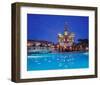 Kremlin Palace Hotel in Aksu near Antalya, South Coast, Turkey-null-Framed Art Print