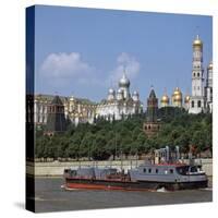 Kremlin Seen across the Moskva River-CM Dixon-Stretched Canvas