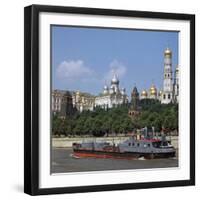 Kremlin Seen across the Moskva River-CM Dixon-Framed Photographic Print