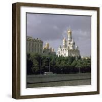 Kremlin Seen across the Moskva River-CM Dixon-Framed Photographic Print