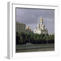 Kremlin Seen across the Moskva River-CM Dixon-Framed Photographic Print