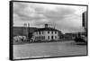 Kremmling, Colorado - Town Square-Lantern Press-Framed Stretched Canvas