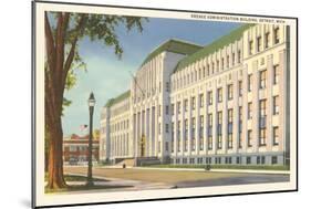 Kresge Administration Building, Detroit-null-Mounted Art Print