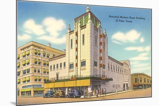 Kress Building, El Paso, Texas-null-Mounted Premium Giclee Print