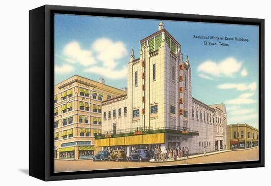 Kress Building, El Paso, Texas-null-Framed Stretched Canvas
