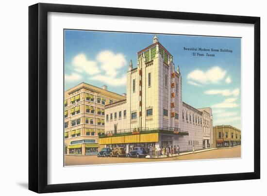 Kress Building, El Paso, Texas-null-Framed Art Print