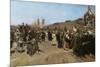 Kreuzprozession Im Gouvernement Kursk, 1880/1883-Ilya Efimovich Repin-Mounted Giclee Print