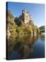 Kriebstein Castle and Zschopau River, Germany-Michael DeFreitas-Stretched Canvas