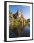 Kriebstein Castle and Zschopau River, Germany-Michael DeFreitas-Framed Premium Photographic Print