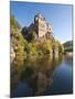 Kriebstein Castle and Zschopau River, Germany-Michael DeFreitas-Mounted Premium Photographic Print