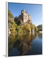 Kriebstein Castle and Zschopau River, Germany-Michael DeFreitas-Framed Photographic Print