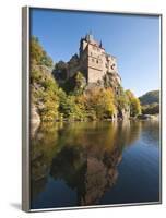 Kriebstein Castle and Zschopau River, Germany-Michael DeFreitas-Framed Photographic Print