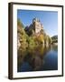Kriebstein Castle and Zschopau River, Germany-Michael DeFreitas-Framed Photographic Print