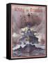 Krieg Im Frieden, Poster Celebrating the German Naval Manoeuvres of 1903-Willy Stower-Framed Stretched Canvas