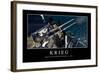 Krieg: Motivationsposter Mit Inspirierendem Zitat-null-Framed Photographic Print