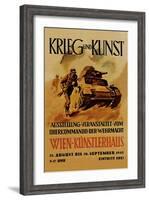 Krieg und Kunst-null-Framed Art Print