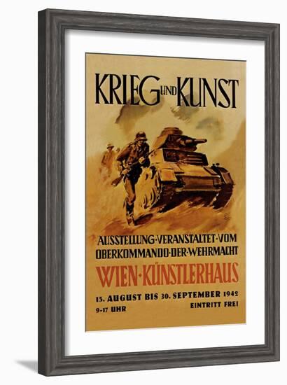 Krieg und Kunst-null-Framed Art Print