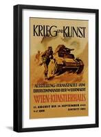 Krieg und Kunst-null-Framed Art Print