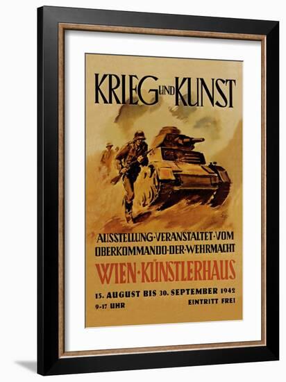 Krieg und Kunst-null-Framed Art Print