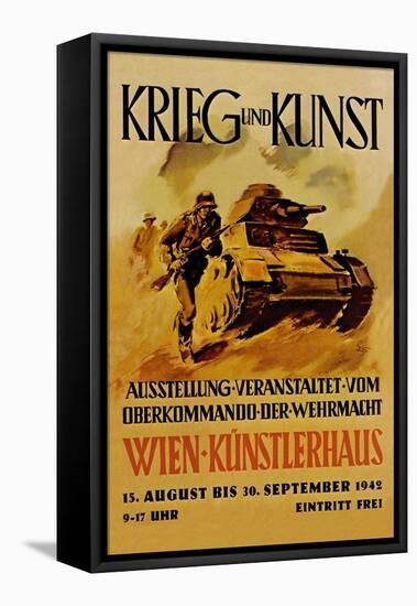 Krieg und Kunst-null-Framed Stretched Canvas