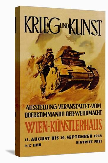 Krieg und Kunst-null-Stretched Canvas