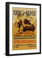 Krieg und Kunst-null-Framed Art Print